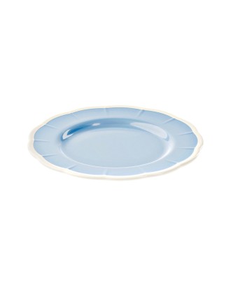 Farfurie pentru desert, melamina, 21 cm, albastru, Flora - GUZZINI